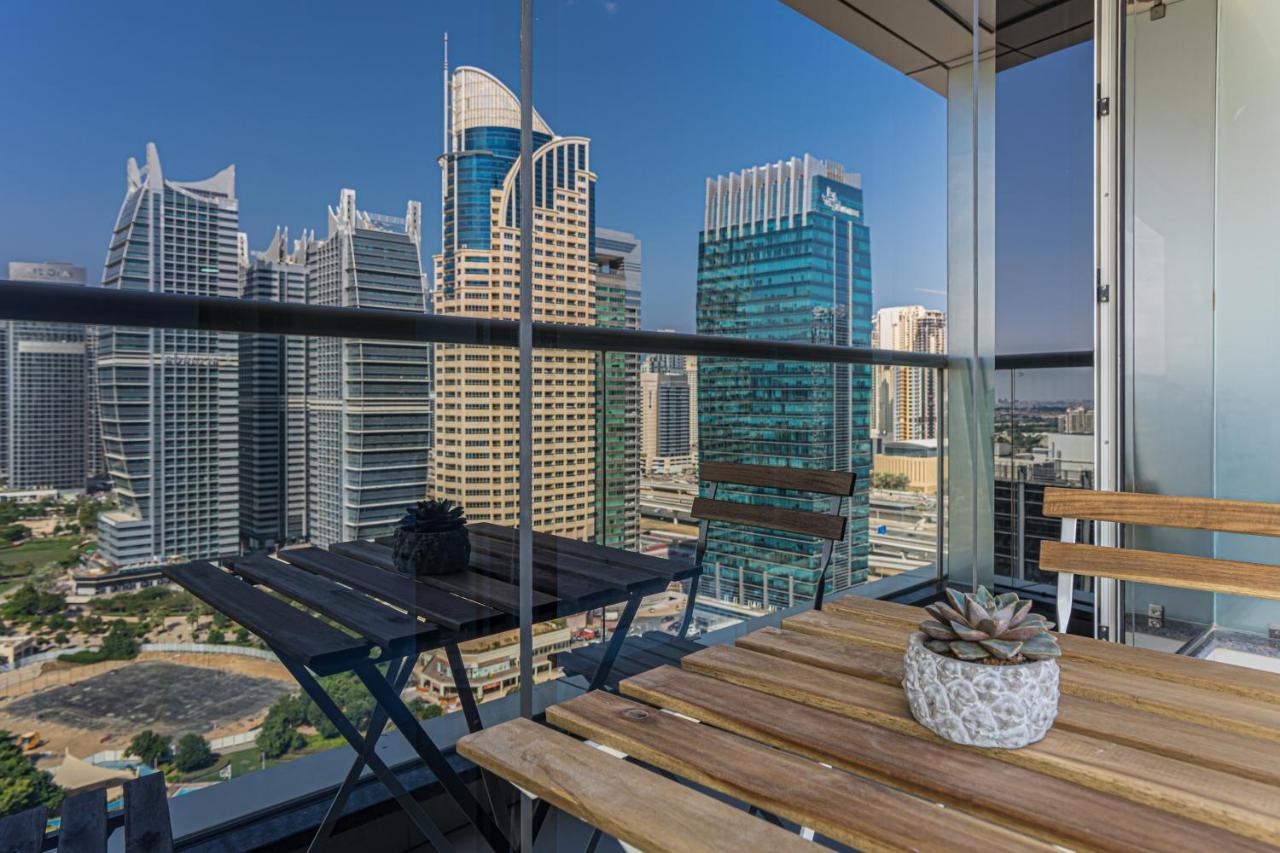 Higuests - Modern Studio With Incredible City Skyline View Dubai Exterior foto